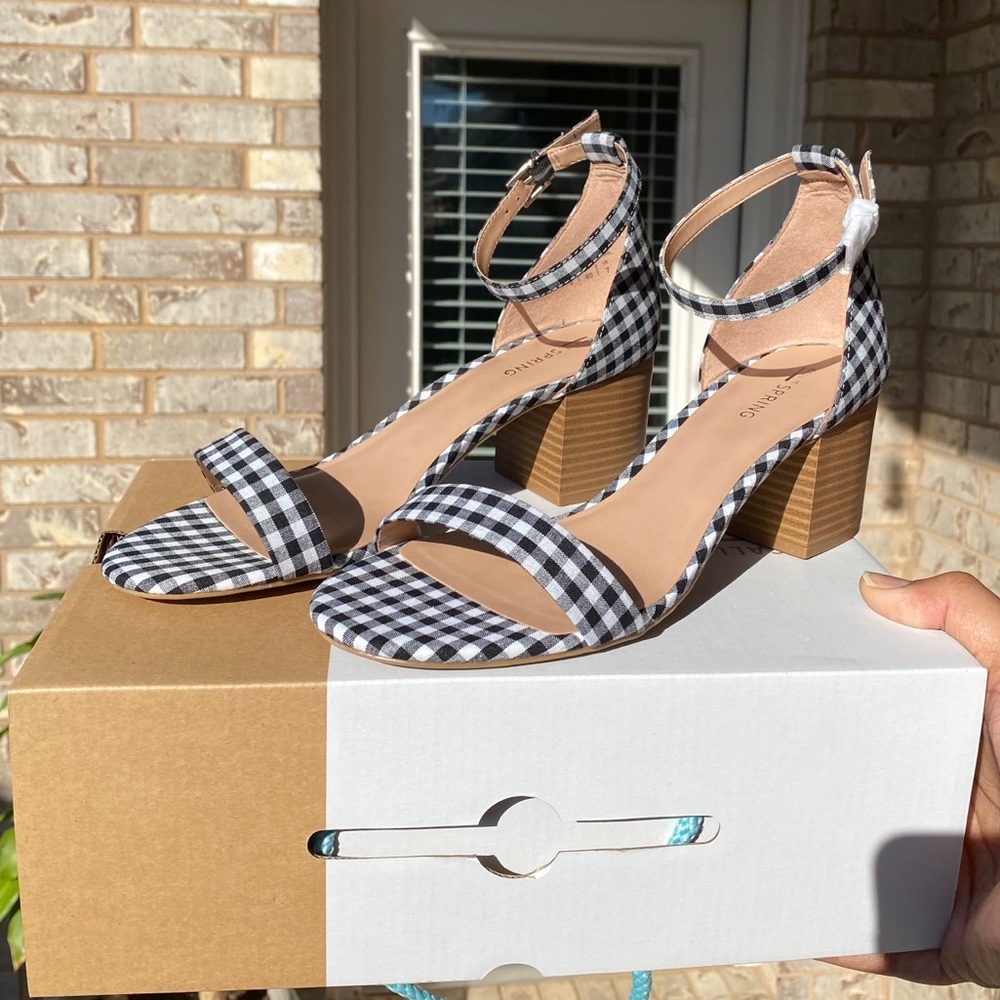 Call It Spring Block Heel Sandals